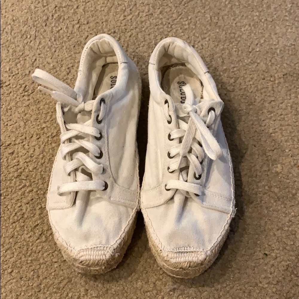 Soludos platform tennis sneaker